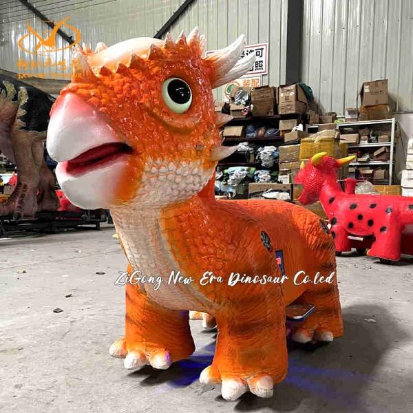 Electric Dinosaur Ride On For Parents And Adults In Shopping Mall
