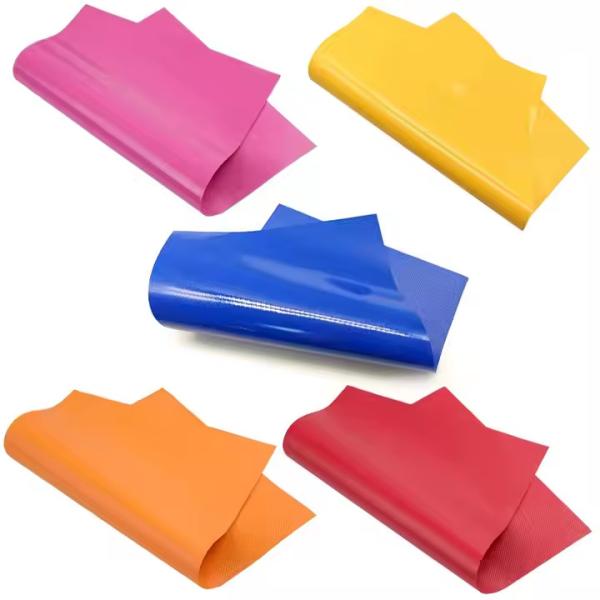 610gsm-1450gsm Inflatable PVC Fabric 1.2MM Thickness Anti Bacterial With Good Air Tightness