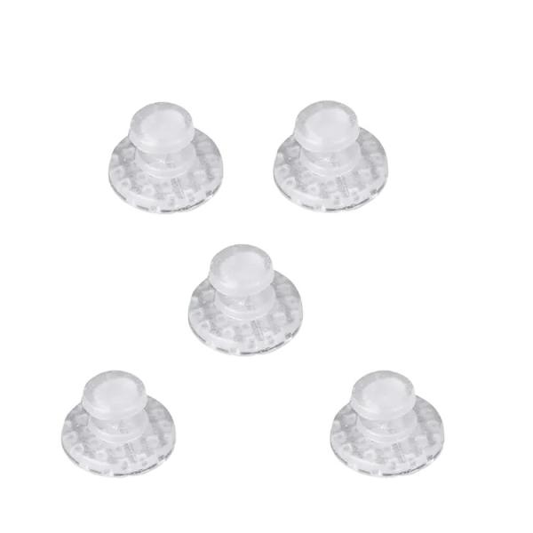 Botones de cerámica transparente para la lengua con gancho 10 pcs/pc