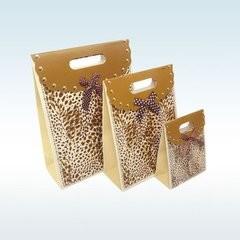 Custom Design Printed Paper Gift Bags , Decorative Paper Bags Multi Size