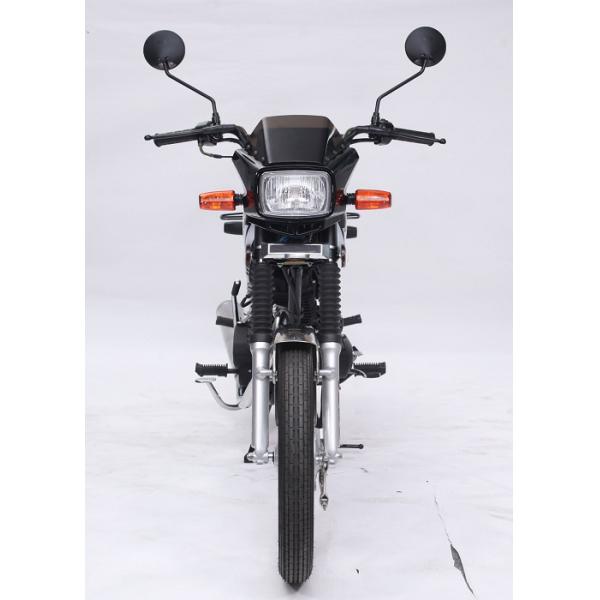 12N7 - 4A Battery Gas Powered Motorcycle Strong Power 90 Km / Hr Top Speed