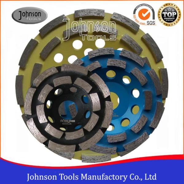 Professional 105-180mm Double Row Diamond Cup Wheel Long Grinding Life
