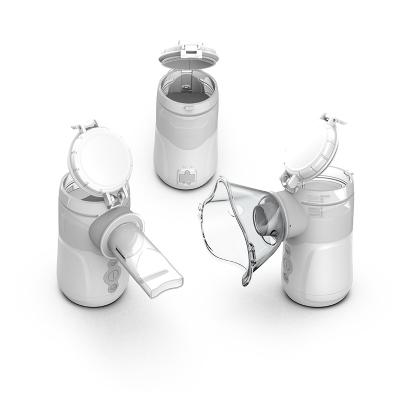 Kids Cough Cold Portable Home Nebulizer 0.35mL/Min DC USB Removable Battery