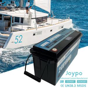Bluetooth Опциональная батарея 24В для морских судов с глубоким циклом для повышения эффективности двигателя троллинга