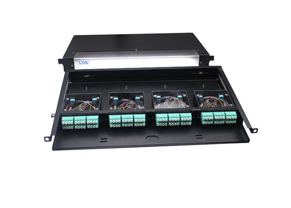 HD Date Center Mpo Lc Cassette , 1U 2U 4U Mtp Box For Patch Panel