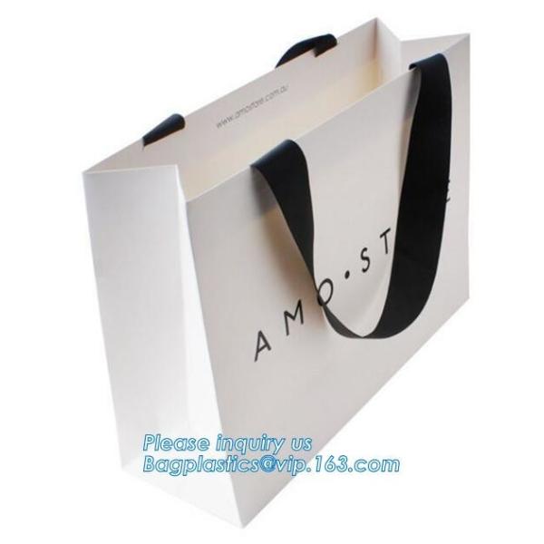 shopping bag luxury grocery bag carrier grocery paper bag,Recycled luxury Ladies Paper Carrier Bag Shopping Bag for Clot
