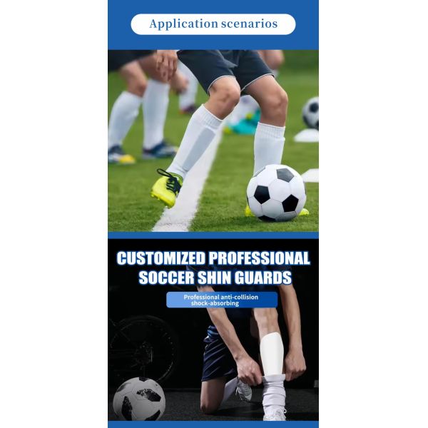 Sublimation Mini Soccer Shin Guards Plastic Diy Custom Printing logo Football Equipment