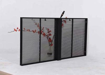 Écran transparent extérieur en aluminium du Cabinet 1R1G1B SST-P7.81 LED