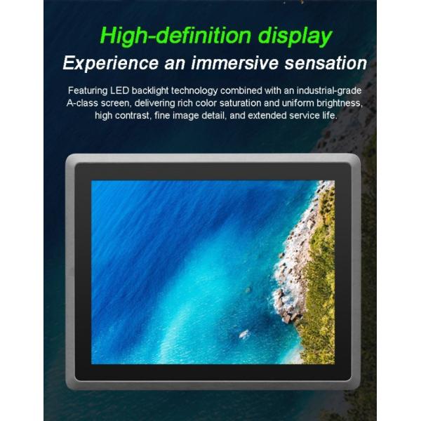 21.5-inch Embedded Industrial TouchScreen Panel PC HMI Panel PC IP65 Waterproof Lcd Monitor