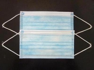 Standard Non Woven Disposable Mask / Elastic Ear Loop Mask Isolate Virus
