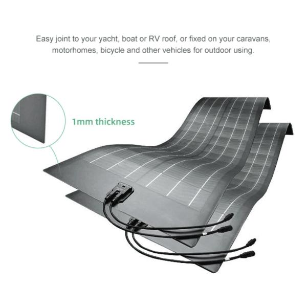 25A 130w Solar Panel 200W 250W 300W 350W CIGS Roof Tiles Solar Panel