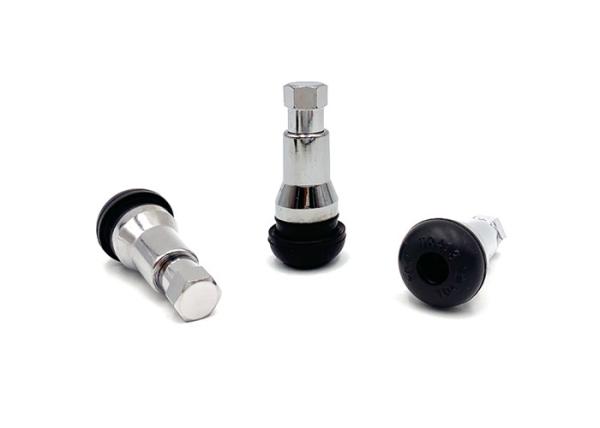 Long Tubeless Tire Valve Stem TR413AC With EPDM Rubber 0.453'' Rim Hole