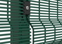 Mesure portative galvanisée enduite par PVC de panneau de barrière de la sécurité 358 6 soudée