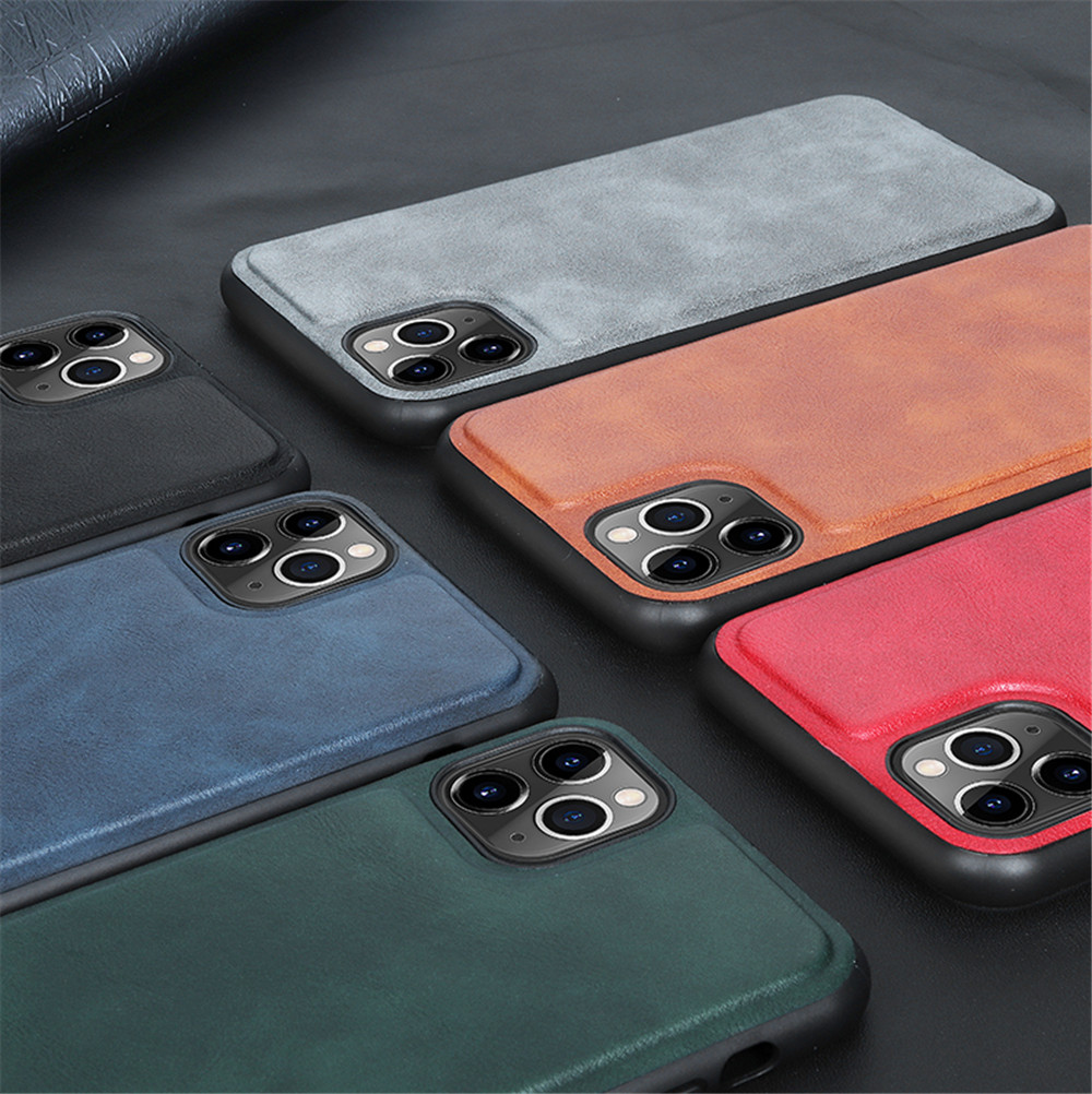 For Laudtec Custom Logo PU Leather Protective Mobile Phone Case for iPhone 12 13 14 Customizable Back Cover