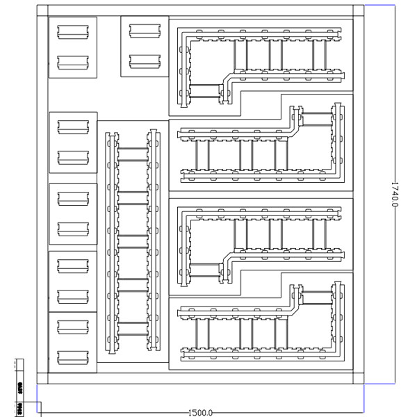 Aluminum Alloy Customized EPS Mould For Building Foam Brick