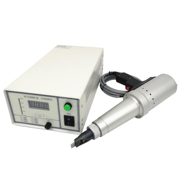 Post Weld Treatment Of Ultrasonic Aging Stress Relief Equipment With Impact Gun