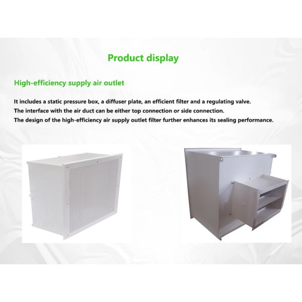 Lightweight Aluminum Alloy Frame Air Supply Outlet Designed For Easy Installation And Air Distribution In HVAC Applications