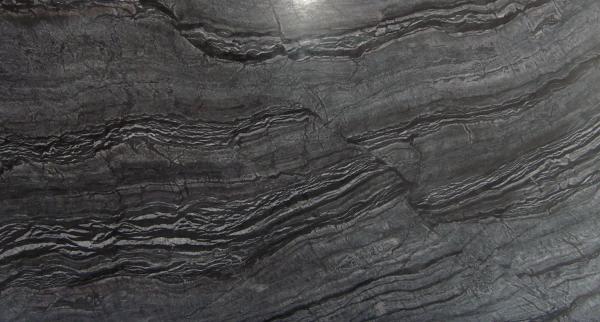 Black Wood 100Mpa 30mm Marble Stone Slab Flooring