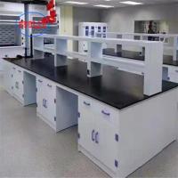 Estación de trabajo de laboratorio de química: ergonómica, flexible y personalizable