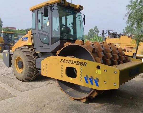 Second Hand XS123PDBR XCMG Road Roller 12T with 93kw Power Engine