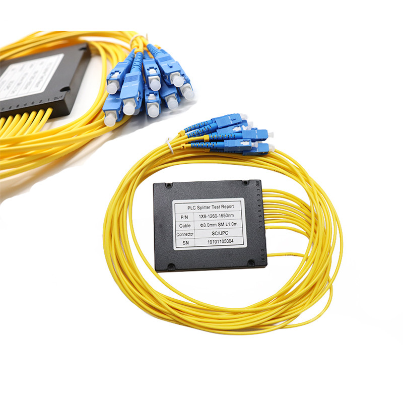 ABS кладут тип в коробку Splitter цепи Lightwave 3.0mm плоскостный