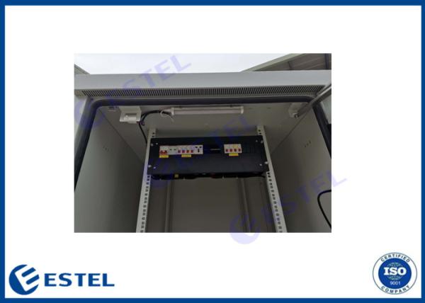 19 recinto a prueba de mal tiempo de las telecomunicaciones del estante 41U 220VAC de la pulgada