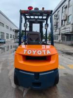 Elevadores elevadores usados da Toyota 6FD30 Japão, máquinas usadas de construção rodoviária
