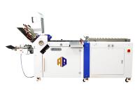 Máquina de plegado de hojas A4 con succión de aire para el plegado de diversos productos de impresión