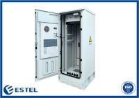 Permutador de calor exterior impermeável do condicionador de ar 150W/K das portas 1500W da polegada dois do armário 32U 19 das telecomunicações IP55