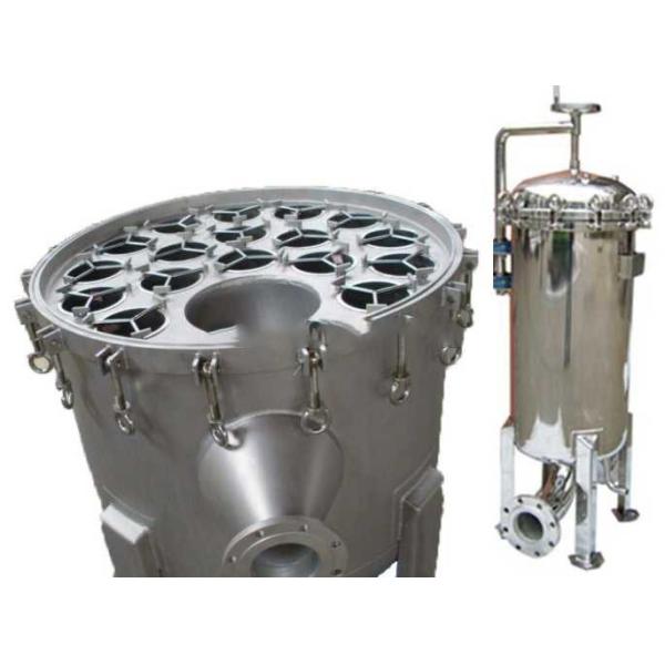 корпус фильтра сумки нержавеющей стали воды 150psi высокая эффективность 3 микронов