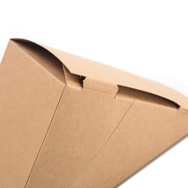 Biodegradable Large Clamshell Meal Box Takeaway Hot Food Salad Paper Packaging Box