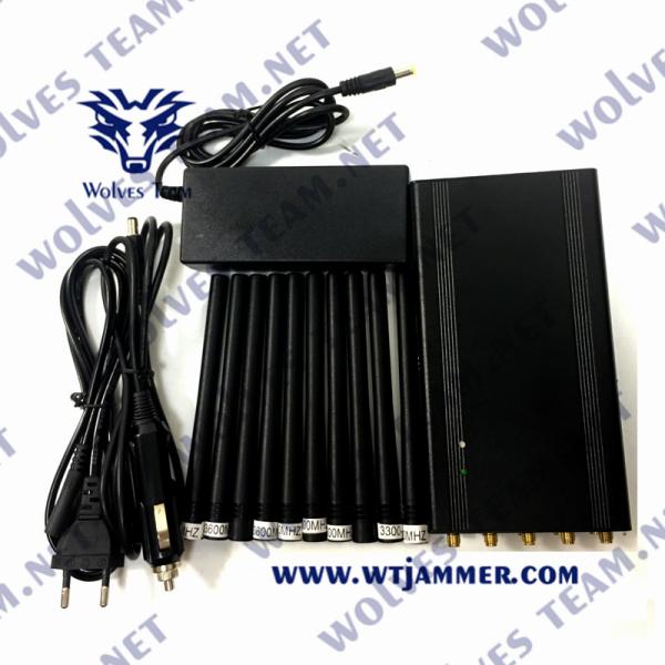Jammer до 20M сигнала GSM 10 диапазонов Handheld для сотового телефона
