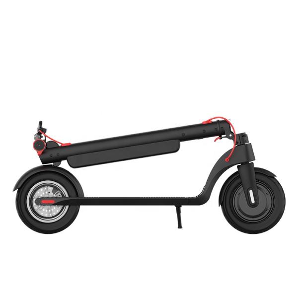 Livraison d'entrepôt UE/États-Unis 350W X8 Scooter électrique pliable 10 pouces 10Ah Scooters électriques pour la connectivité Bluetooth