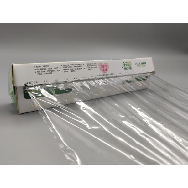 PVDC Transparent Packaging Cling Film For Refrigerating Vegetable Fruit