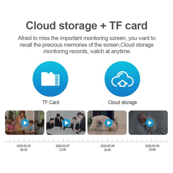 Tuya Smart Life Cloud Wireless Wifi IP Outdoor Camera 2MP Intelligent Auto Tracking Of Human1080P IP66 Waterproof W RJ45