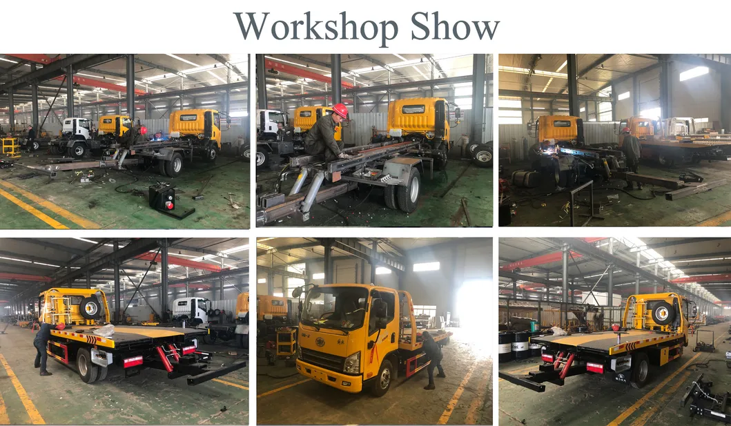 5.6m Platform Road Rescue Truck 4tons 5tons 6tons Recovery Vehicle