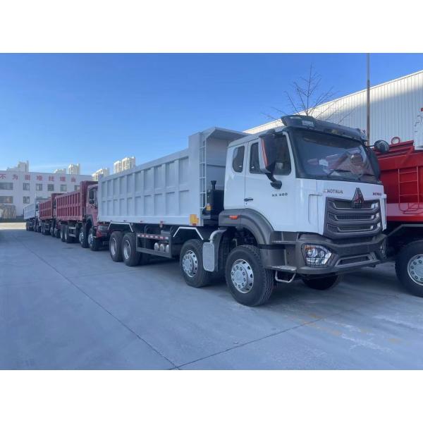 SINOTRUK HOWO 12 Wheels 8*4 Dump Truck With 371 HP EuroII