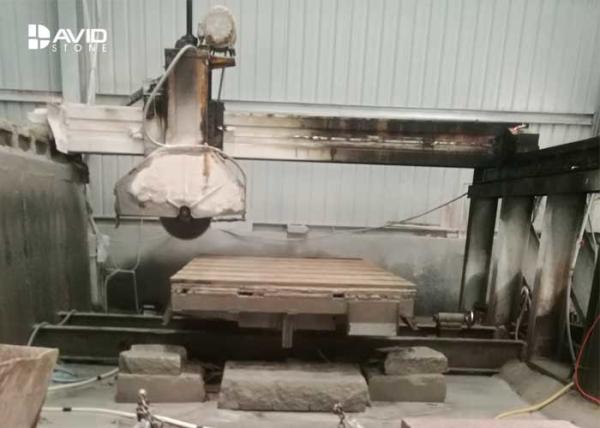 Burned G561 Granite Wall Cladding Tiles Special Shape High Mechanical Strength