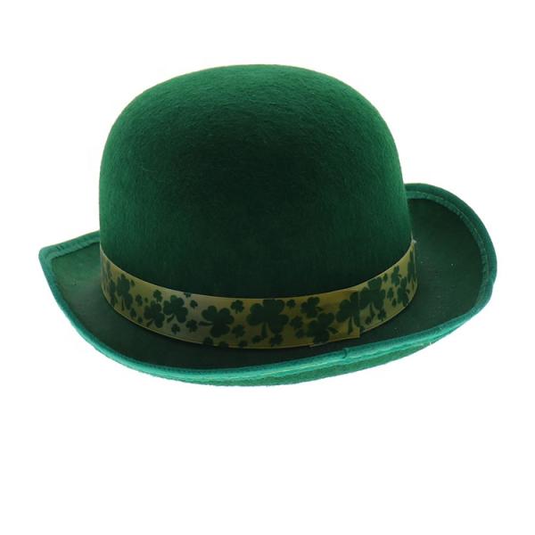 Шляпы фестиваля ирландского зеленого цвета Shamrock шляпы дня St Patricks фестиваля верхние в стиле фанк