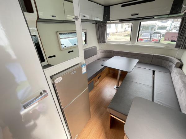 Hobby Small Caravan With Single Beds And Ensuite Family Road Caravans  Toilet