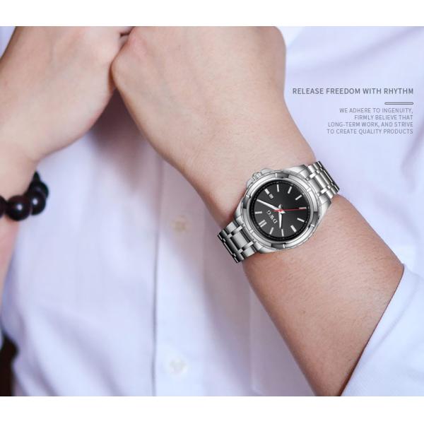 Наручные часы верхнего сегмента водоустойчивых людей дозора нержавеющей стали кварца 5ATM сетноые-аналогов