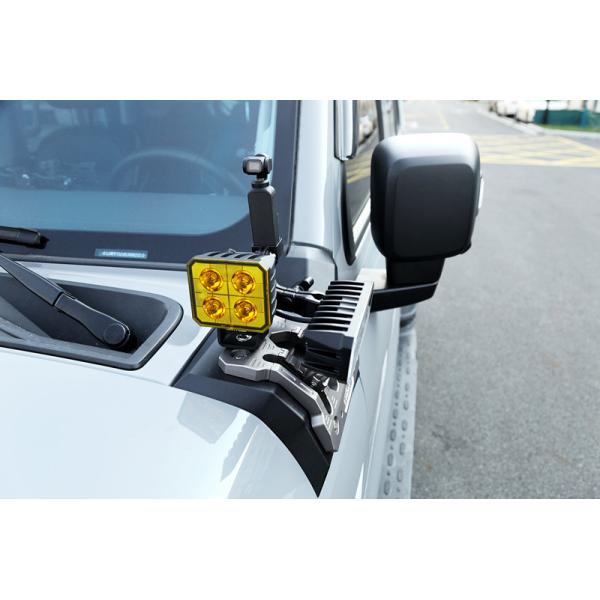 2017 Jeep Tank 300 Metal A-Pillar Light Mounting Brackets Perfect Fit and Finish