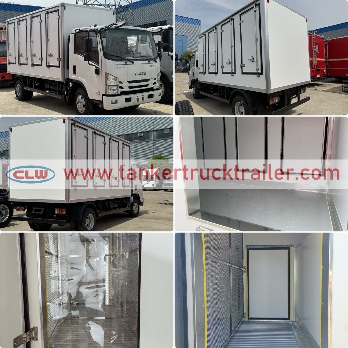 ISUZU 3 Ton Ice Cream Refrigerated Truck with Refrigeration Unit
