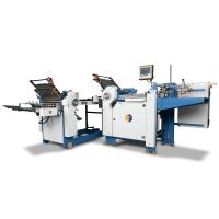 Máquina automática de dobragem de papel de dobragem cruzada PLC Folder de papel manual