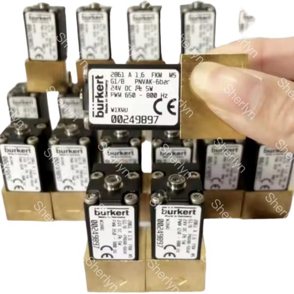 Burkert Solenoid Valve 00221658 Brass Valve Body 6213 Type G3/4 2/2 Normally Closed