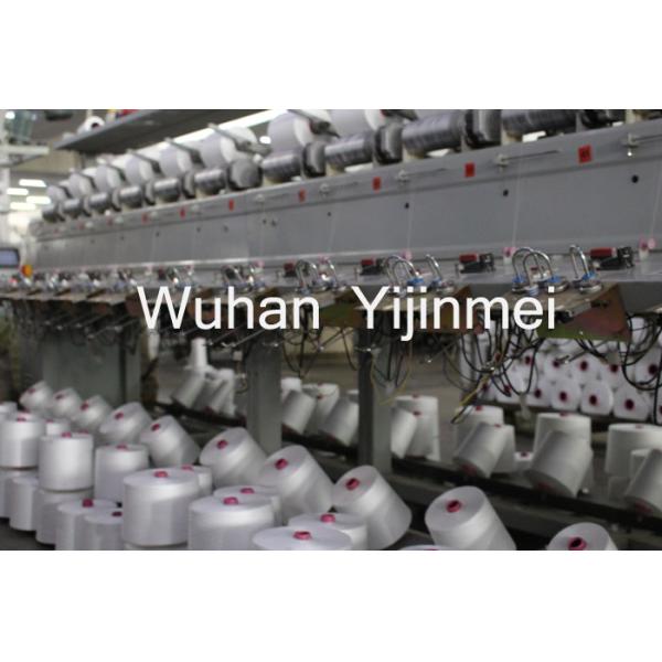 50s /2 100% Bright Virgin Raw White Yarn Polyester Staple Fiber Eco Friendly