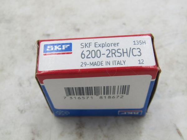 6200 Series Single Row Deep Groove Bearing / Double Sealed Ball Bearing 6203-2RS