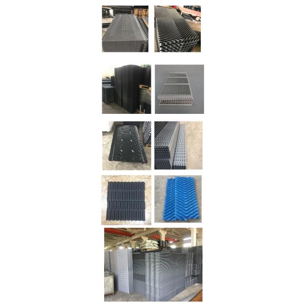 заполнитель PVC стояка водяного охлаждения средств массовой информации заполнения стояка водяного охлаждения перекрестного течения 750mm