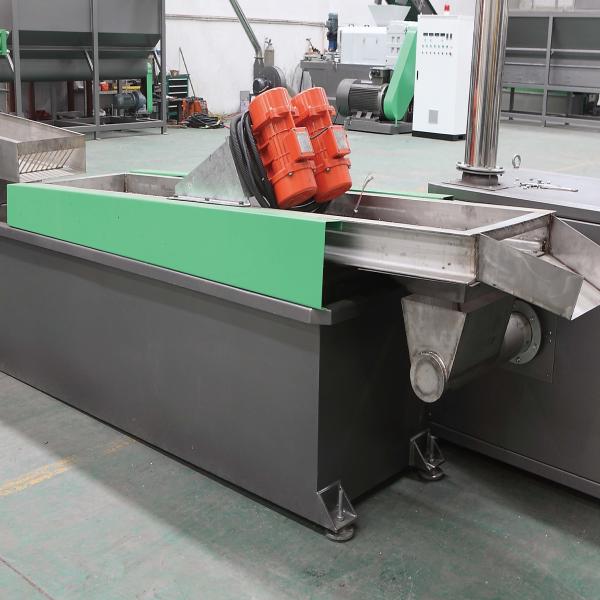 Double Stage PE PP Granulaing Machine Line Waste Plastic Pelletizer 700-1000kg/h