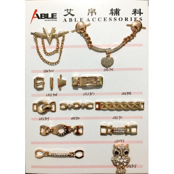 Custom-made zinc alloy shoes accessories plastic metal shoe buckles for lady shoes for women